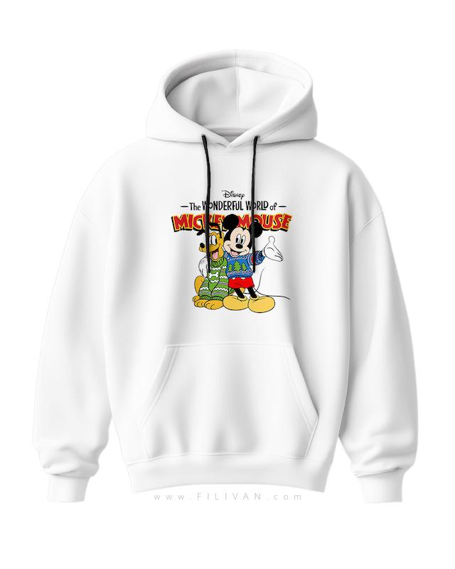هودی طرح میکی ماوس کریسمس (mickey mouse christmas)
