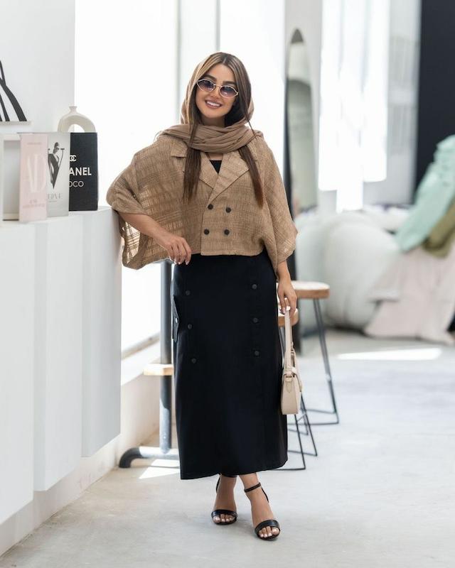 ست شومیز دامن تابستانه زنانه مدل روشنا- کد ۲۰۴۵
