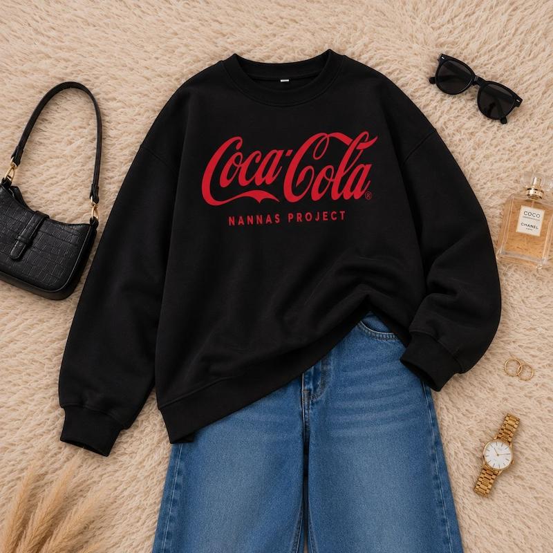 دورس اسپان گرم بالا داخل کرکی زنانه طرح cocacola