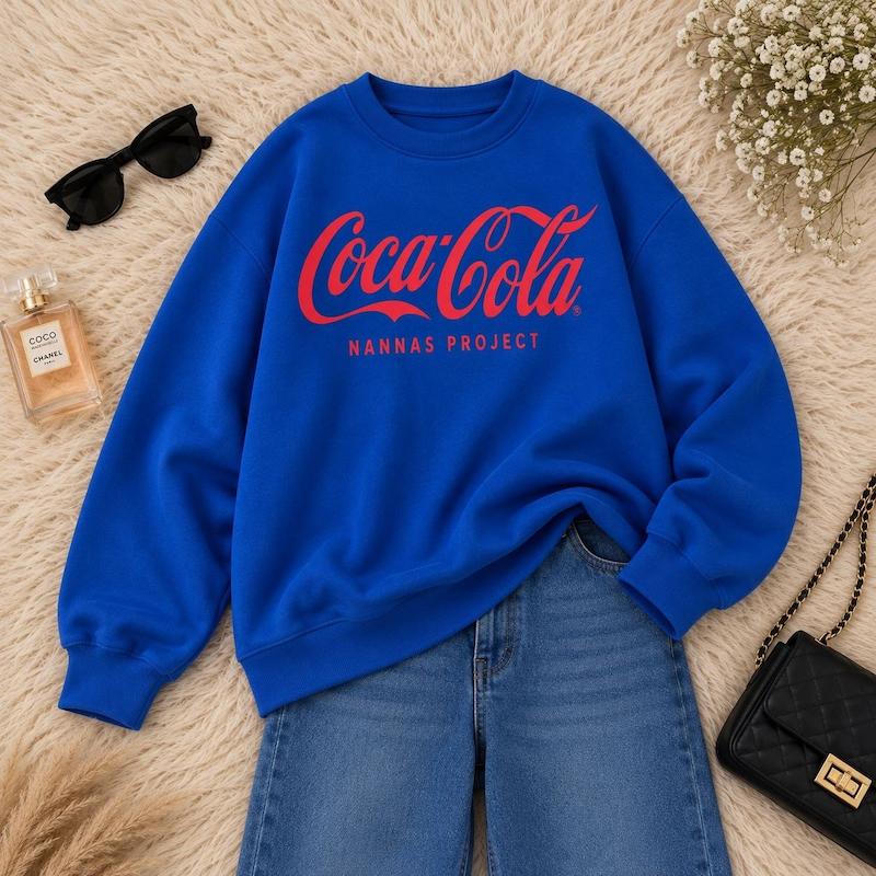 دورس اسپان گرم بالا داخل کرکی زنانه طرح cocacola