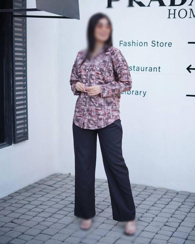 شومیز طرحدار تابستانه بوگاتی زنانه