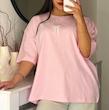 تیشرت باکسی نخ پنبه زنانه