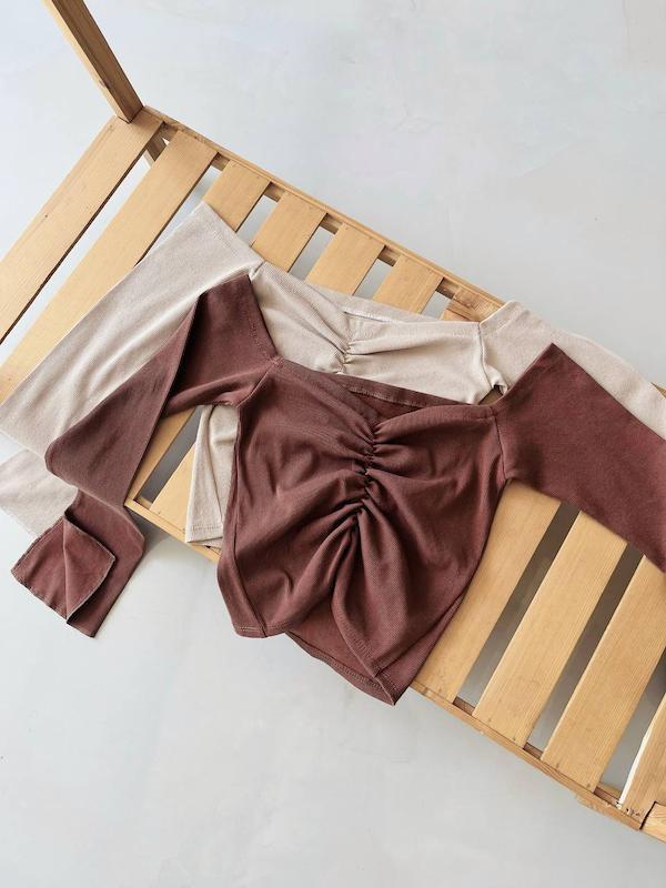 كراپ استين دار سينه كشدار - كد 971