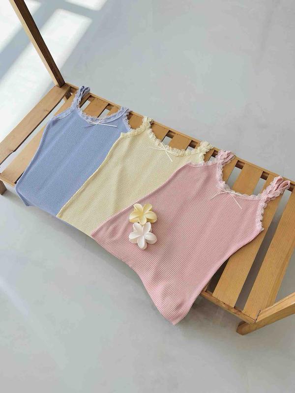 تاپ بندی میله ای گیپوری توری زنانه  