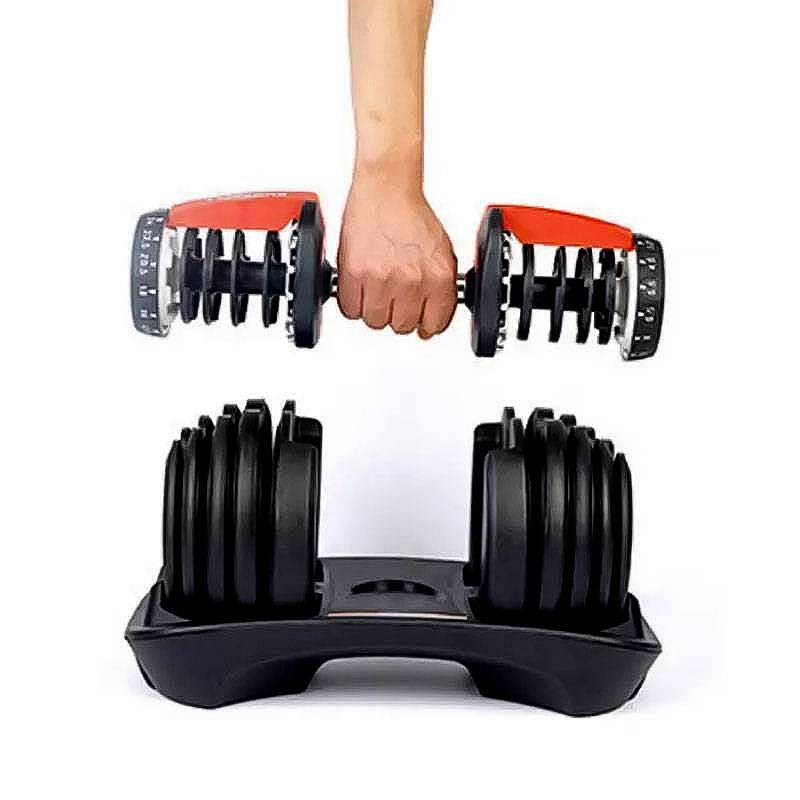 دمبل قابل تنظیم21 کیلویی adjustable Dumbbell