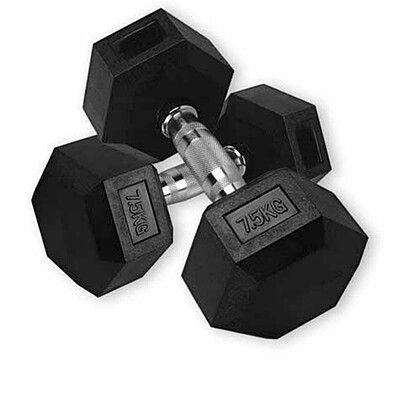 دمبل شش ضلعی 20 کیلویی hexagonal dumbbell