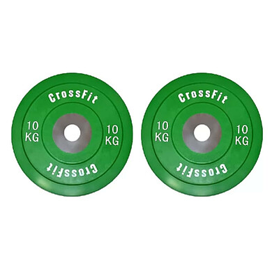 صفحه هالتر رنگی کراس فیت وزن 10 کیلوگرم Crossfit weights