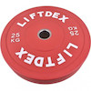 صفحه هالتر LIFTDEX مدل 3D Bumper وزن 25 کیلوگرم بسته دو عددی