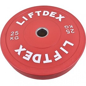 صفحه هالتر LIFTDEX مدل 3D Bumper وزن 25 کیلوگرم بسته دو عددی