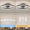 پنکه سقفی Ceiling Fan with Remote Control & Dimmable LED Light Kit- Indoor برند Yanaso 