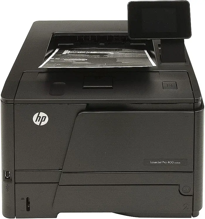 پرینتر hp 401dn touch