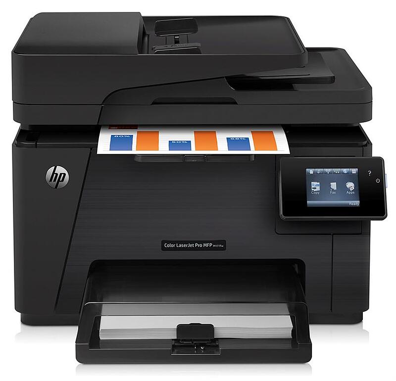 پرینتر چندکاره لیزری رنگی اچ پی مدل LaserJet Pro MFP M177fw