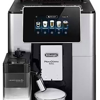 اسپرسوساز اتوماتیک delonghi دلونگی prima donna soul 