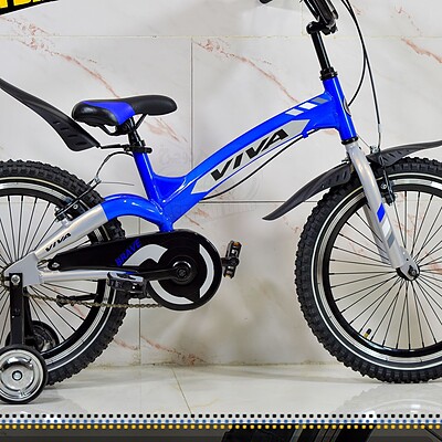 دوچرخه بچه گانه برند ویوا سایز 20 مدل Brave آلومینیوم اصل تایوان Viva Kids Bicycle Brave Size 20