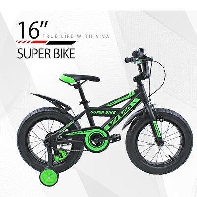 دوچرخه بچه گانه ویوا سایز 16 مدل سوپر بایک SUPER BIKE کد 4517