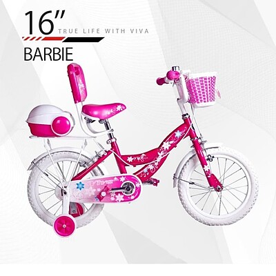 دوچرخه بچه گانه سایز 16 ویوا مدل باربی BARBIE کد 4522