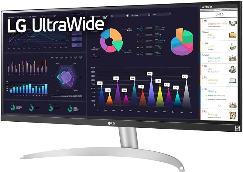 مانیتور ال جی Monitor LG 29WQ600-W Ultrawide سایز 29 اینچ