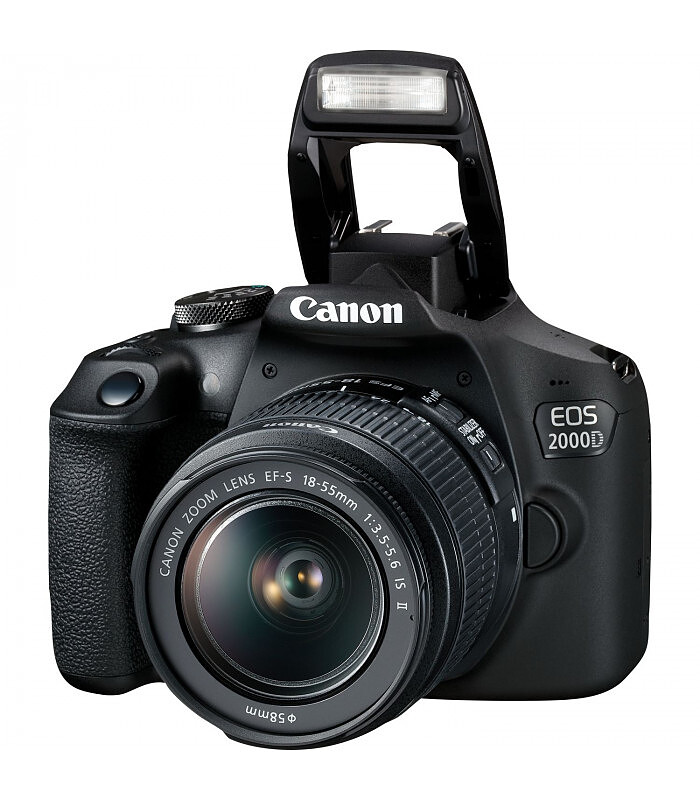 دوربین کانن EOS 2000D همراه با لنز EF-S18-55mm IS II