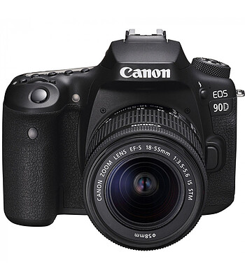 دوربین کانن مدل Canon EOS 90D به همراه لنز EF-s 18-55mm is STM