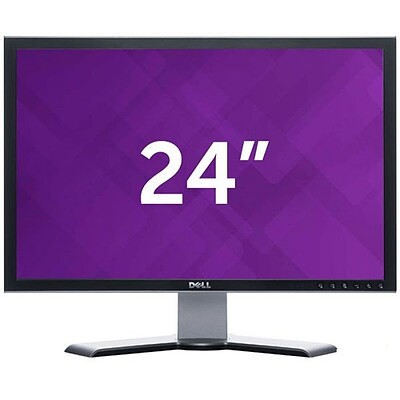 مانیتور 24 اینچ Dell 2407w گرید b