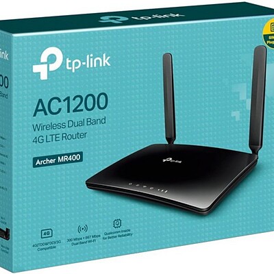 مودم 4G LTE تی پی-لینک مدل MR400 به همراه 120 گیگ اینترنت