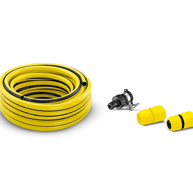 شلنگ 10 متری آبیاری کارچر همراه با کوپلینگ KARCHER WATER SUPPLY HOSE SET