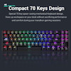 کیبورد مکانیکی گیمینگ ردراگون K599 Deimos RGB