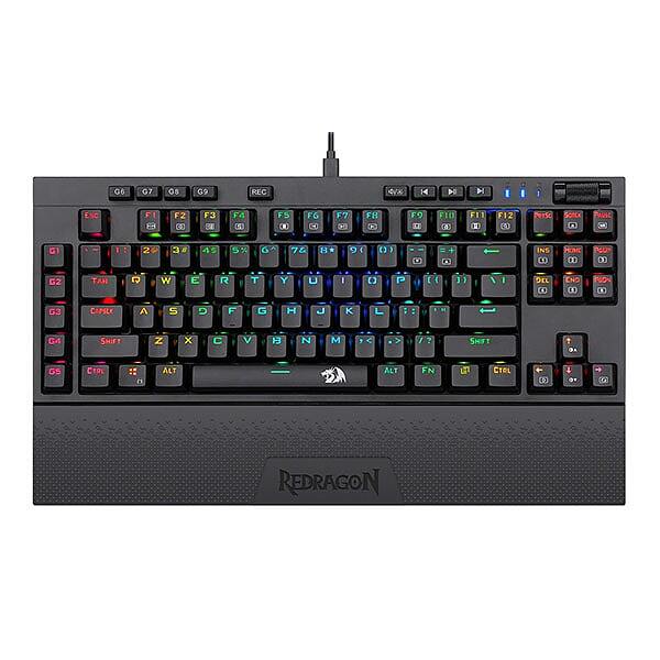 کیبورد باسیم مخصوص بازی ردراگون مدل Broadsword Pro K588