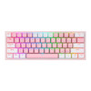 کیبورد گیمینگ ردراگون مدل Fizz Pro K617-RGB Pink/White
