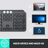 کیبورد Logitech MX Keys Advanced Illuminated Wireless Keyboard 