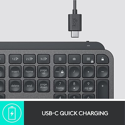 کیبورد Logitech MX Keys Advanced Illuminated Wireless Keyboard 