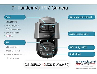 دوربین مدار بسته 4 مگاپیکسل هایک ویژن مدل: DS-2SF8C442MXS-DLW(14F1)(P3)