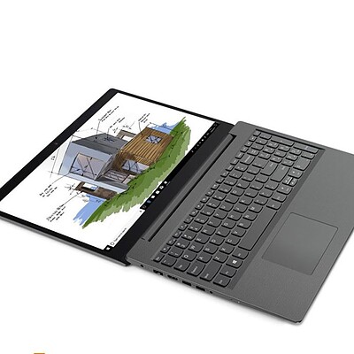 لپ تاپ لنوو Lenovo V15 پردازنده Celeron N4020 رم 4GB حافظه 256GB SDD گرافیک INTEL – خاکستری – HD