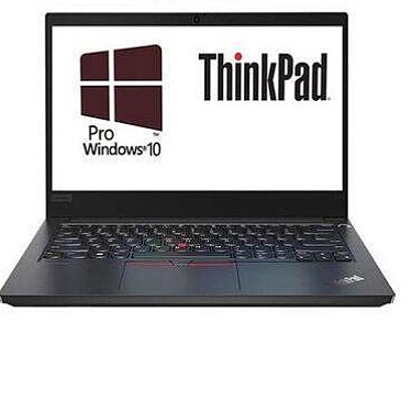 Lenovo : Thinkpad E14 14 اینچی Full HD نسل دهم Intel Core i7-10510U 8 گیگابایت رم 1 ترابایت HDD 2G کارت گرافیک AMD Radeon RX 640 - Windows English/Arabic Black