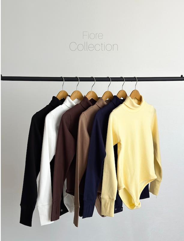 بادی یقه اسکی آستین فینگر