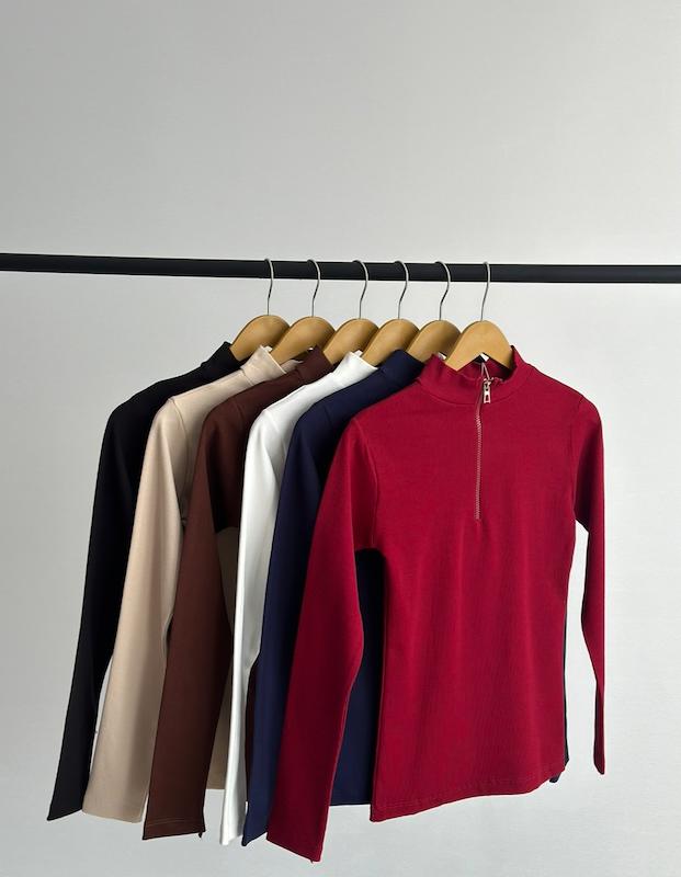 بلوز نیم زیپ‌زارا