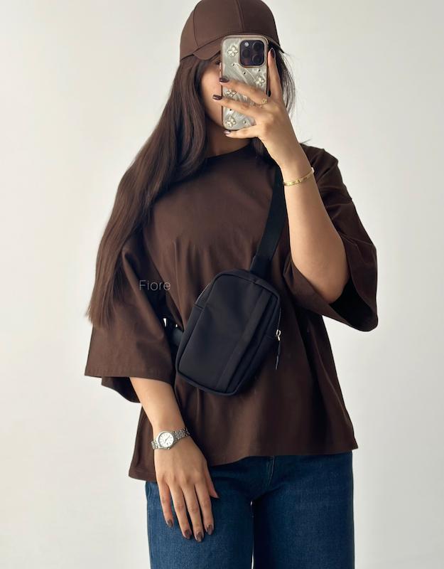 تیشرت باکسی  پنبه دو رو