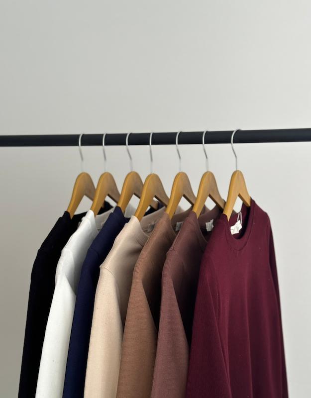 بلوز یقه گرد خوش قواره