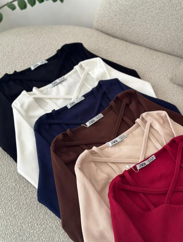 کراپ یقه ضربدری