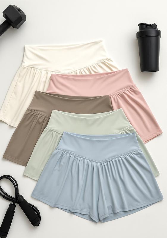 شورتک دامنی پاستلی