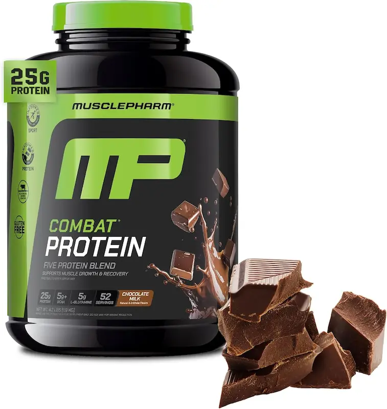 مکمل پروتئین وی ام پی 1.9 کیلوگرم Whey MP (MusclePharm) combat (لاین امارات) D