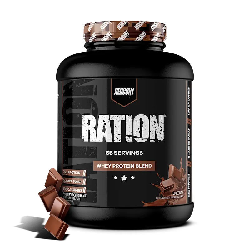 مکمل پروتئین وی ردکان وان ریشن 2.2 کیلوگرم  REDCON1 RATION WHEY PROTEIN (لاین امارات) D