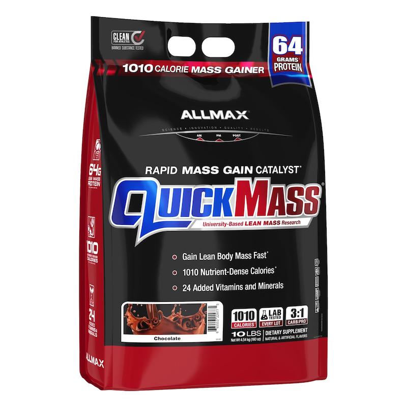 مکمل مس گینر کوییک مس آلمکس 4.54 کیلوگرم ALLMAX QUICK MASS (لاین امارات) 