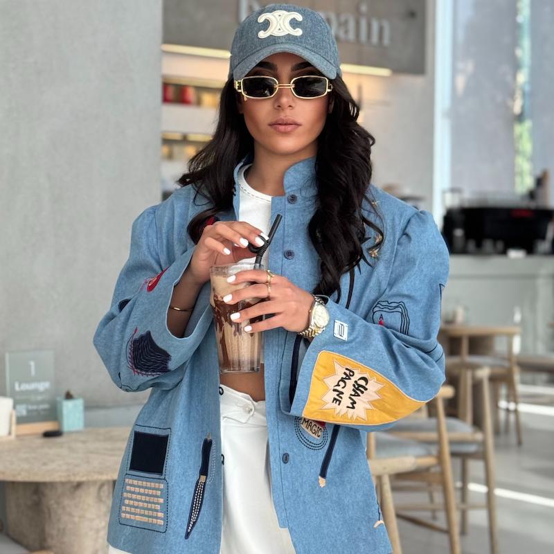 کت کوتاه آبی اوشن OCEAN