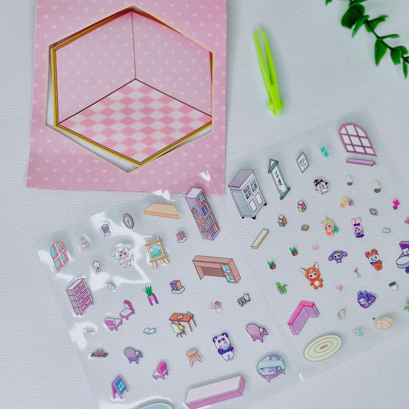 استیکر ۳d اتاق