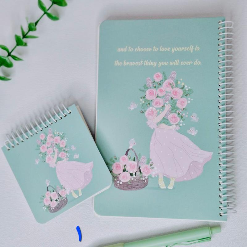 ست دفتر و دفترچه ۸۰ برگ