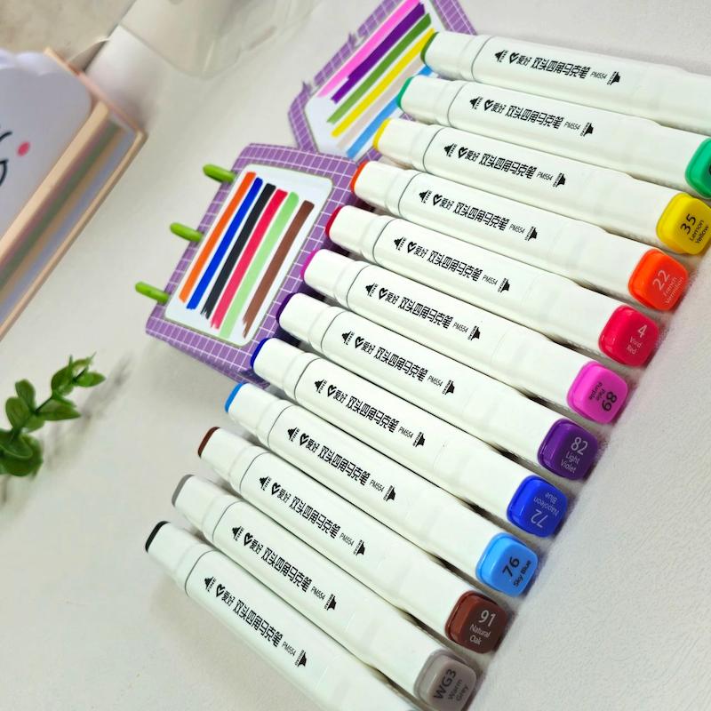 ماژیک رنگ آمیزی دو سر حرفه ای