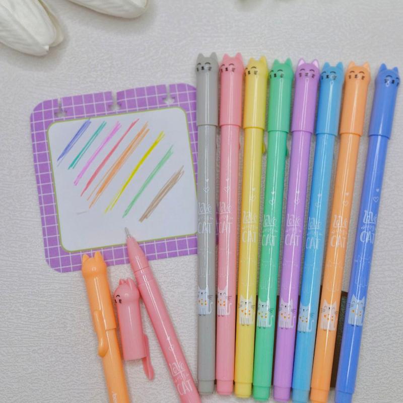 خودکار ۸ رنگ گربه