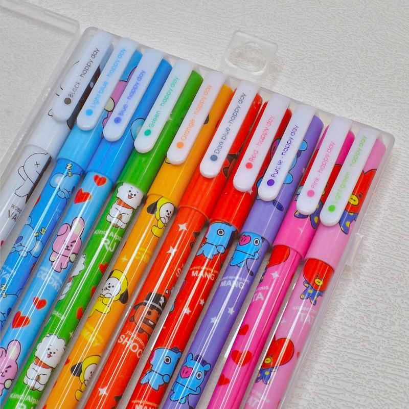 روان نویس ده رنگ طرح bts