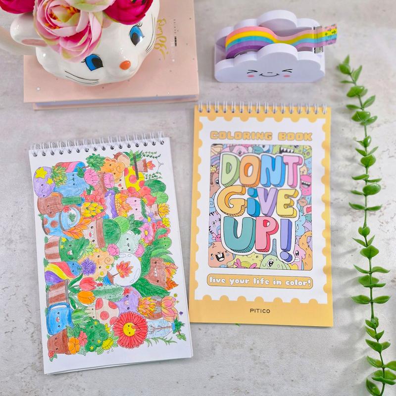 دفترچه رنگ آمیزی نوجوان